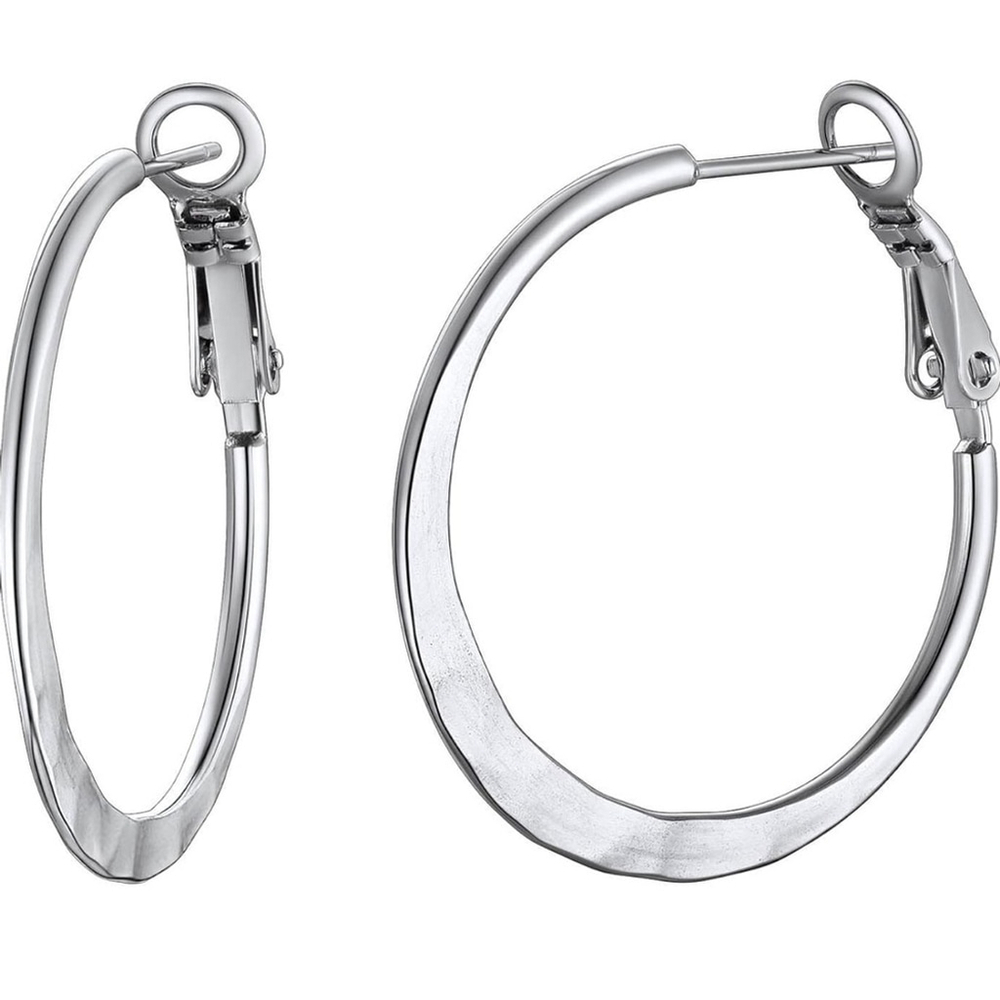 RichSteel Stainless Steel Hoop Earrings for Women